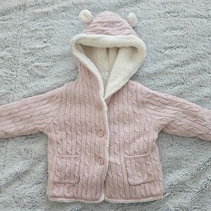 GAP Light Pink Kids Jacket with Ears